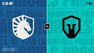 TL v IMT  Week 2 Day 2  LCS Spring Split  Team Liquid v Immortals 2024 [upl. by Eilla]