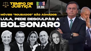 TEMPO DE JUSTIÇA  CADÊ AS DESCULPAS DE LULA E JANJA A BOLSONARO  AO VIVO I 21 MAR DE 2024 109 [upl. by Brabazon]