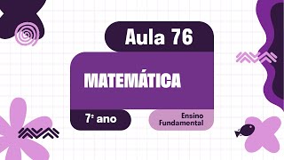 Matemática  Aula 76  Revisão 02  Unidade IV [upl. by Annauqaj]