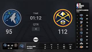 Timberwolves  Nuggets Game 5  NBAPlayoffs presented by Google Pixel Live Scoreboard [upl. by Anival654]