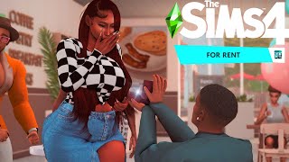 LETS PLAY THE SIMS 4 FOR RENT BUT NOBODY SEEN THIS COMING [upl. by Leonora]