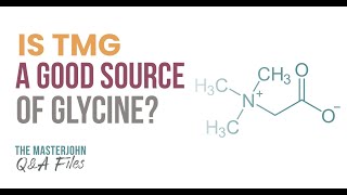 Is TMG a good source of glycine [upl. by Inverson560]