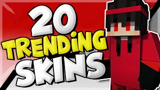 20 Trending Minecraft Skins [upl. by Derk]