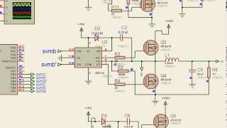 Space Vector Modulation Inverter Implementation [upl. by Euqinemod344]