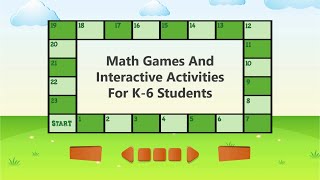 Math Games And Interactive Activities Presentation [upl. by Hey214]