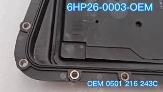 6HP26 OIL PAN OEM 0501216243C [upl. by Dleifniw]