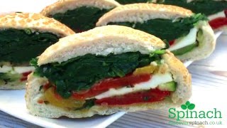 Mediterranean Spinach Filled Rolls [upl. by Ward]