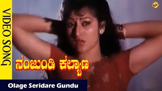 Olage Seridare Gundu Video Song  Nanjundi Kalyana Movie Songs  aghavendraRajkumar  Vega Music [upl. by Hestia]