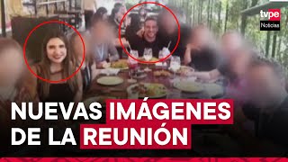 Video difunden imágenes de la reunión donde asesinaron a mujer en restaurante de Miraflores [upl. by Diamond]