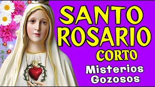 SANTO ROSARIO Corto🌷hoy sábado 5 de octubre PAZ✨ALEGRIA🌹Misterios Gozosos🙏Pide a la Virgen María [upl. by Avlasor]