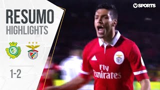 Highlights  Resumo V Setúbal 12 Benfica Liga 1718 29 [upl. by Onifur701]