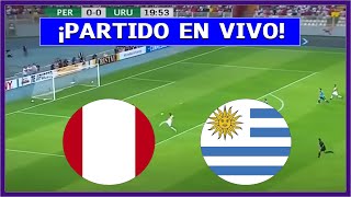 🔴 PERÚ vs URUGUAY EN VIVO ⚽ ELIMINATORIAS RUMBO AL MUNDIAL 2026 [upl. by Anerol]