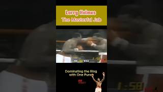 Larry Holmes The King of the Jab boxing larryholmes boxingjab jab fighting fighter [upl. by Cozmo]