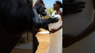 If you see it what will the groom think 😂 nature animals explore mrpis88 orangutan happy [upl. by Teirtza416]