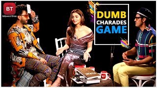 Gully Boy Starcast Ranveer Singh Alia Bhatt Played Fun Filled ActionPacked Dumb Charades Round [upl. by Kenaz]