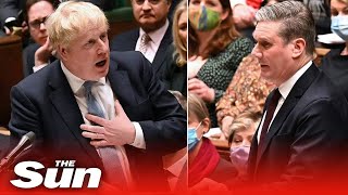 Boris Johnson REFUSES to back down over claim Keir Starmer failed to prosecute Jimmy Saville [upl. by Wong]