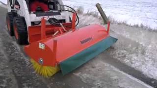 Attec Brooms Snow removal [upl. by Daberath425]