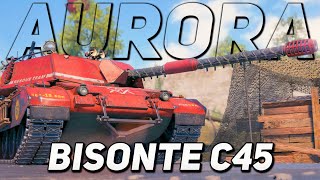 Aurora 3Dstílus Bisonte C45  World of Tanks 123  20231208 [upl. by Aiket137]