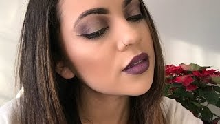 Kylie Cosmetics Holiday Eyeshadow Palette Tutorial  Kaytie Nicole [upl. by Irual]