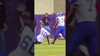 Remsen St Mary’s GAME WINNER vs Bishop Garrigan football shorts youtubeshorts touchdown catch [upl. by Eigram]