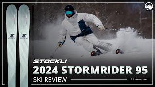 2024 Stockli Stormrider 95 Ski Review with SkiEssentialscom [upl. by Clint353]