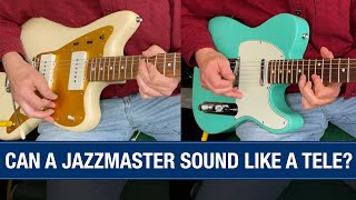 CAN A JAZZMASTER SOUND LIKE A TELE [upl. by Yasmeen]