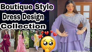 Boutique Style Dress Design Collection l Dress Design Idea [upl. by Enyleuqcaj990]