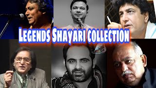 Legends Best Shayari collection। Best of Legends। Legends Poetry। Baba Bekhabar। Tahjeeb Hafi। Rahat [upl. by Winther]