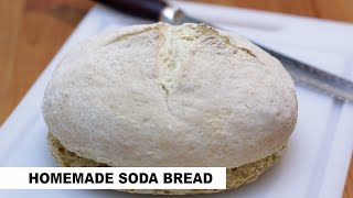 Easy Homemade Soda Bread Recipe [upl. by Hoashis607]