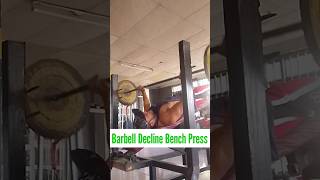 Barbell Decline Bench Press  Lower Chest CHEST JHUNZKEEMAGCAMIT [upl. by Arluene]