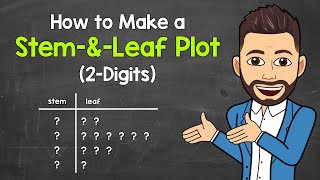 How to Make a StemandLeaf Plot 2Digits  Math with Mr J [upl. by Mellins687]