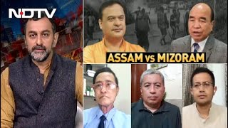 After AssamMizoram Border Violence Tensions Escalate  Left Right amp Centre [upl. by Anelrihs232]