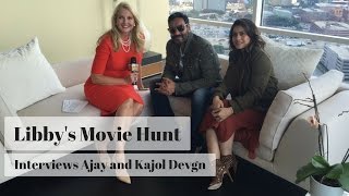 Interview with Ajay and Kajol Devgn  Libbys Movie Hunt [upl. by Atiral]