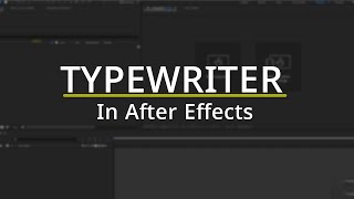 Typewriter with After Effects  আফটার ইফেক্ট দিয়ে টাইপ রাইটার  MN Tech Tips [upl. by Ellga305]