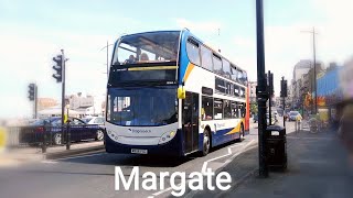 Buses at Margate  230721  Stagecoach Darts and Enviro Tridents [upl. by Hoy942]