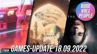 STADIA GamesUpdate amp Spiele Vorschau kein AC Mirage dafür Martha is Dead amp Arcade Paradise [upl. by Lowenstein972]