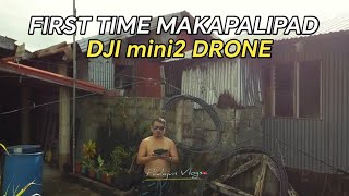 First time ko mag palipad ng drone sobrang kabadado akoDJI Mini 2 SE [upl. by Haerdna]