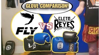 Wingo Reviews Fly Superlace X Vs Cleto Reyes Boxing Gloves [upl. by Esidnac]