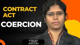 Coercion in Contract Law Key Concepts amp Examples  Indian Contract Act [upl. by Sinnek572]