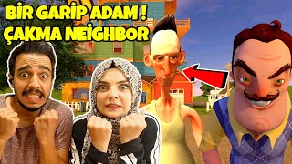 GARÄ°P ADAM Ã‡AKMA HELLO NEÄ°GHBOR  ANGRY NEIGHBOR OYNUYORUZ [upl. by Mayap]