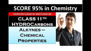 Hydrocarbons Alkynes amp its chemical properties Part 9 [upl. by Ahsemaj696]