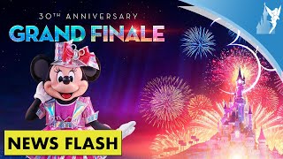 🗞 Disneyland Paris NEWS FLASH Disneyland Paris Grand Finale highlights announced 2023 [upl. by Iralav]