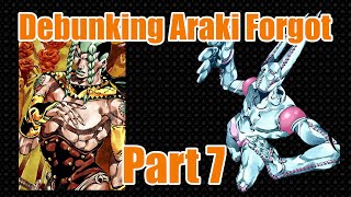 Debunking Araki Forgot Part 7 Steel Ball Run [upl. by Sabine387]