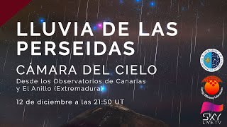 EN DIRECTO Lluvia de las Perseidas 2023 Cámara del cielo [upl. by Shank]