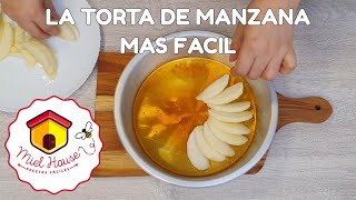 LA TARTA DE MANZANA Y CARAMELO más rica y fácil [upl. by Bocock937]