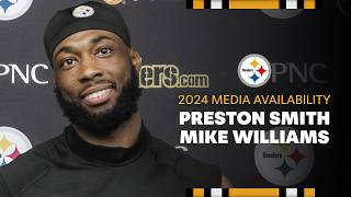 Mike Williams Preston Smith Media Availability Nov 6  Pittsburgh Steelers [upl. by Esch]