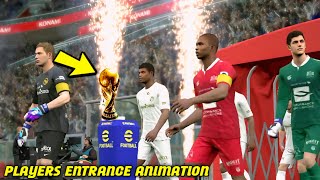 Players Stadium Entrance Animation In eFootball 2024 Mobile  How To Get Players Entrance Animation [upl. by Ocinom309]