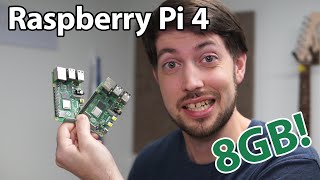 Raspberry Pi 4 goes 8GB Pi OS goes 64 bit [upl. by Lesig]