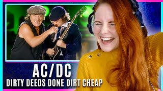 Can Brian Johnson Sing  ACDC  Dirty Deeds Done Dirt Cheap  Vocal Coach Reacts amp Analysis [upl. by Smiga]