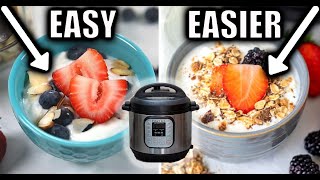 Instant Pot Yogurt 2 Ways EVERYTHING YOU NEED TO KNOW [upl. by Anikehs320]